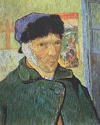 Vincent Van Gogh Self-Portrait with Bandaged Ear (nn04) France oil painting artist